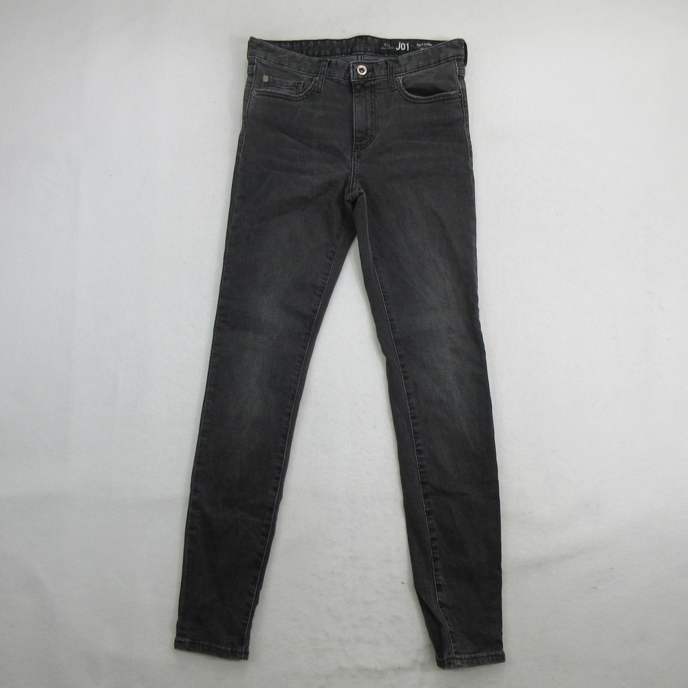 Armani Exchange Women's J01 Super Skinny Jeans Size 27 Faded Gray Stretch